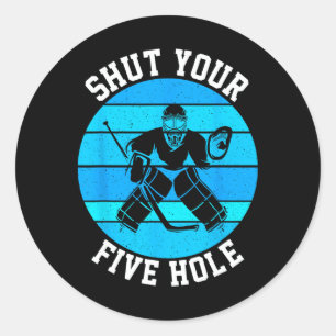 Ice Hockey Player Ice Hockey Fan Sport Ice Hockey  Classic Round Sticker