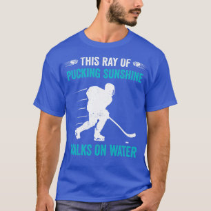 Ice Hockey Player Ice Hockey Goalie Ray of Sunshin T-Shirt