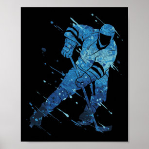Ice Hockey Player  Poster