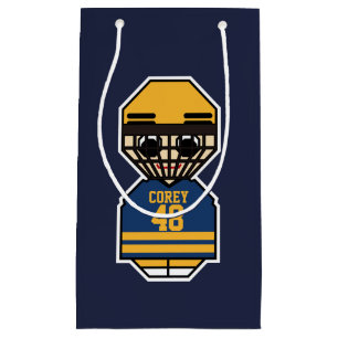Ice hockey player small gift bag