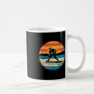 Ice Hockey Player Sunset Art For Men Boys Girls  Coffee Mug