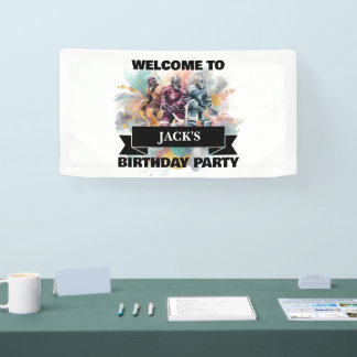 Ice Hockey Players Banner