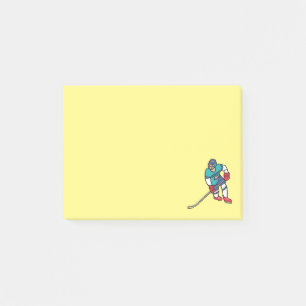 Ice Hockey Post-it Notes
