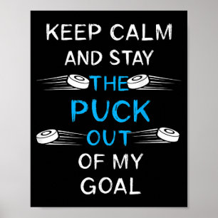 Ice Hockey Puck Play Ice Hockey Winter Team Sport  Poster