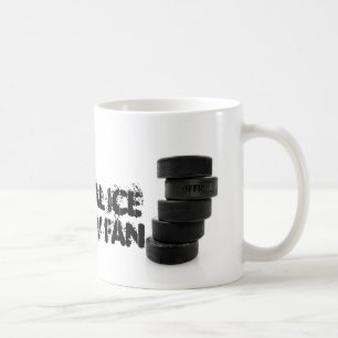Ice hockey pucks... mug