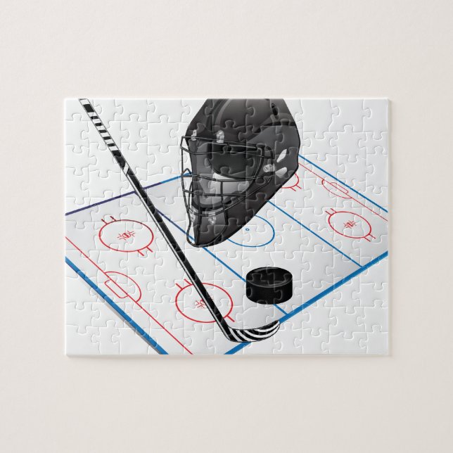 Ice Hockey Puzzle (Horizontal)
