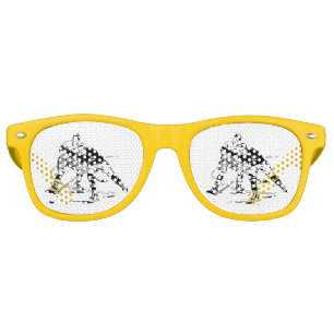 Ice hockey retro sunglasses