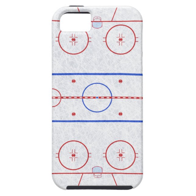 Ice Hockey Rink Case-Mate iPhone Case (Back)