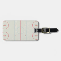 Ice Hockey Rink Distressed Style Graphic