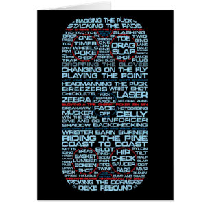 Ice Hockey Rink Typography