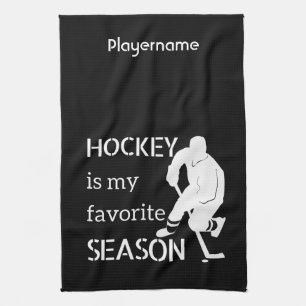 Ice hockey skate towel - Favorite season