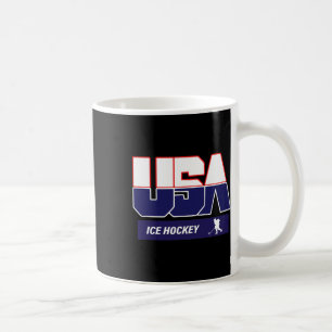 Ice Hockey Souvenir Usa Team Coffee Mug