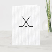 Ice Hockey Sticks Puck Net THANKS COACH Team