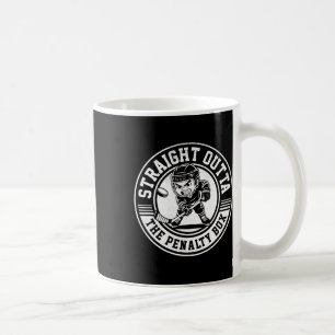 Ice Hockey Straight Outta Penalty Box Funny Player Coffee Mug