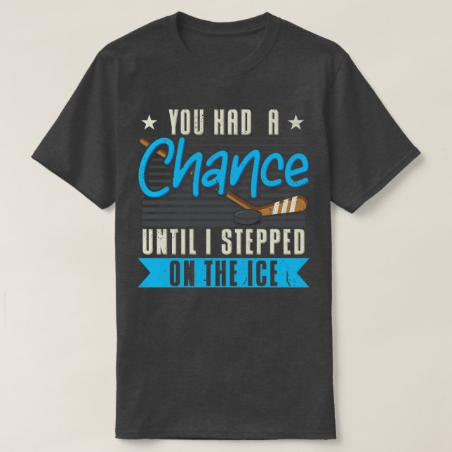 Ice Hockey T-Shirt (Design Front)