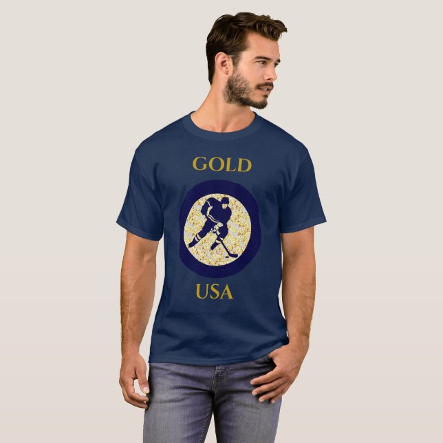 ICE HOCKEY  T-Shirt (Front Full)