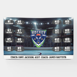 Ice Hockey Team Banner