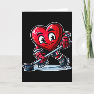 Ice Hockey Team Kids Boys Girls Men Women Mum Dad Card