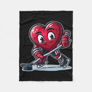 Ice Hockey Team Kids Boys Girls Men Women Mum Dad  Fleece Blanket