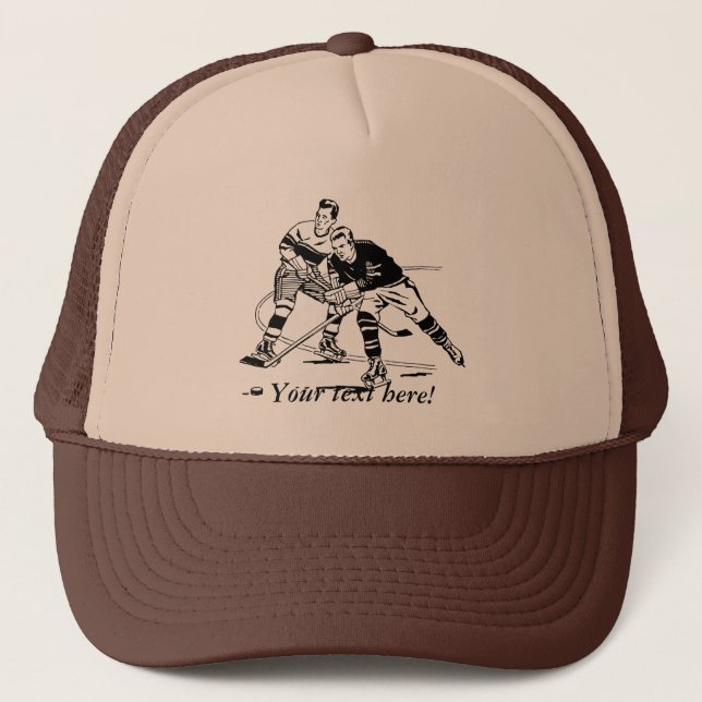 Ice hockey trucker hat (Front)