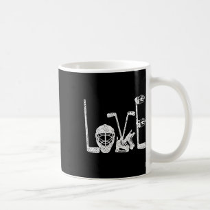 Ice Hockey Valentine's Day For Lovers Hockey Boys Coffee Mug
