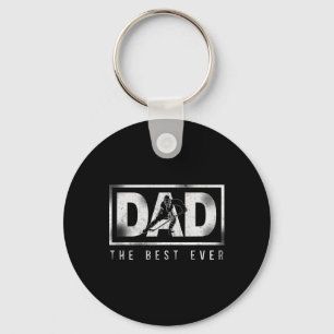 Ice Hockey Vintage Dad Father Key Ring