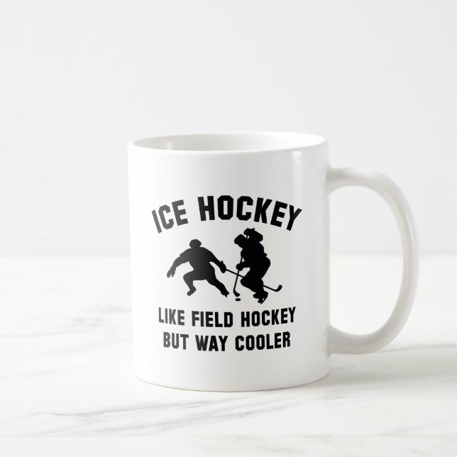 Ice Hockey Way Cooler Coffee Mug (Right)