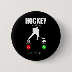 Ice Hockey Youth Women Puck Hockeyplayer Player Me 6 Cm Round Badge