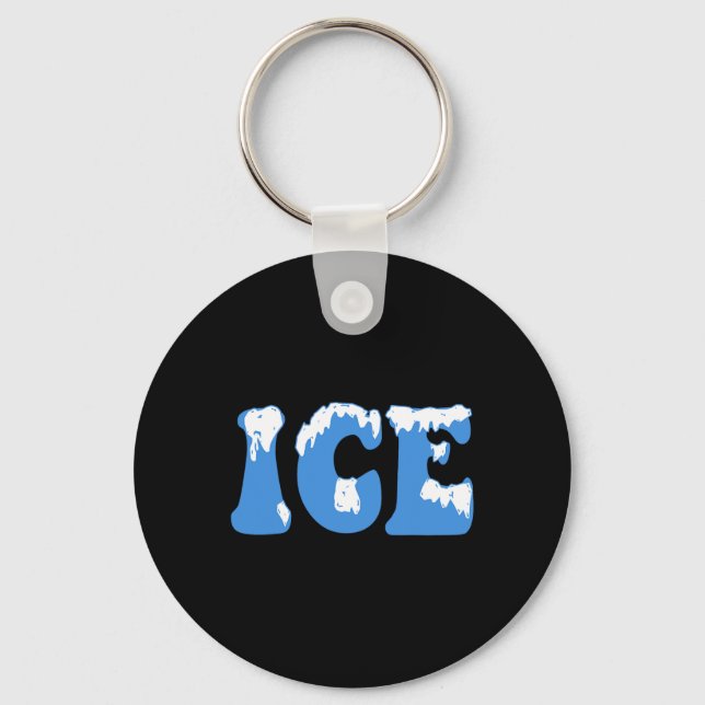 Ice Ice And By Diy Halloween Costume  Key Ring (Front)