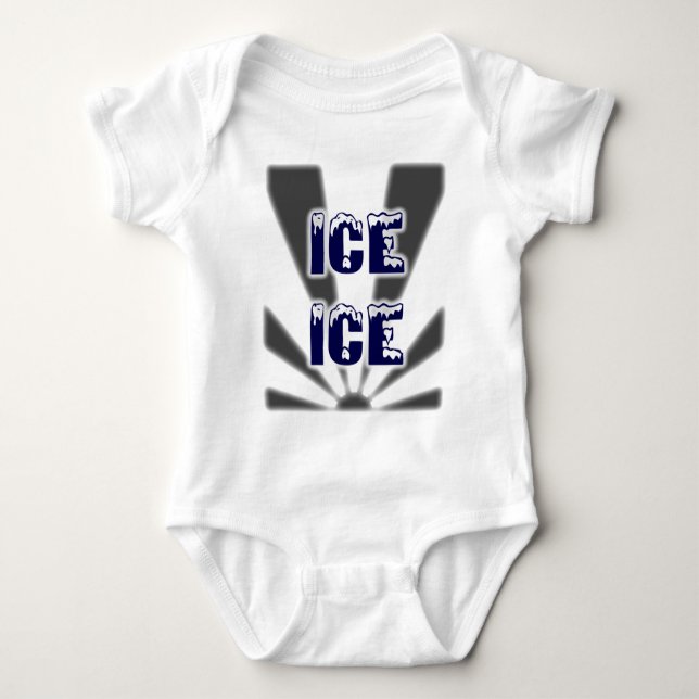 Ice Ice Baby Bodysuit (Front)