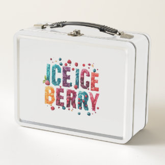 Ice, Ice Berry Metal Lunch Box