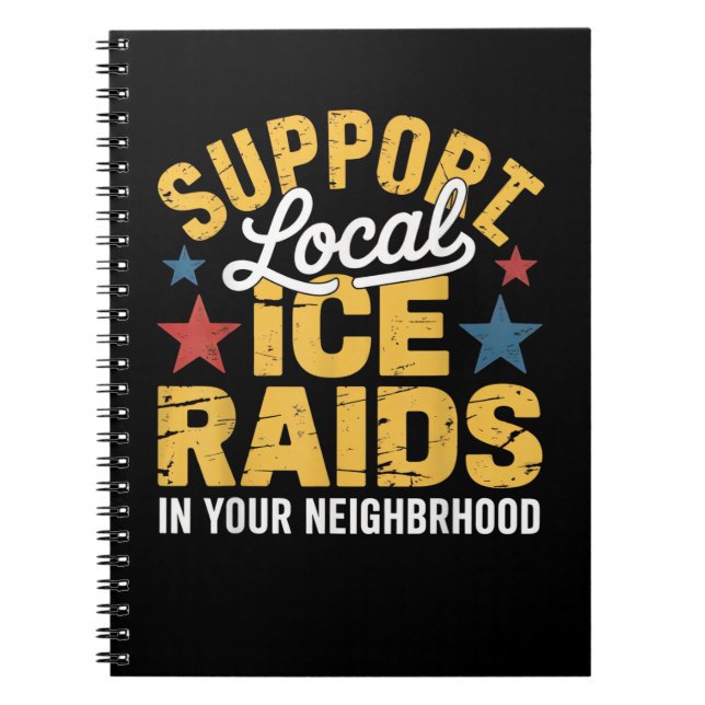ICE Immigration Support Notebook (Front)