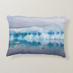 Ice in Antarctica Decorative Cushion