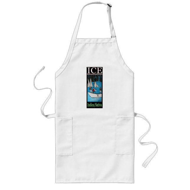 ICE INDICA SATIVA LONG APRON (Front)