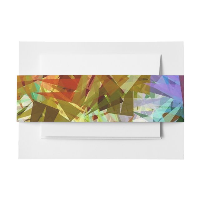 ICE INVITATION BELLY BAND (Front Example)