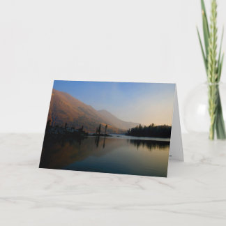 ICE LAKE: October Morning Card