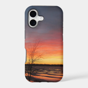 Ice Lake Sunset iPhone 5 Case