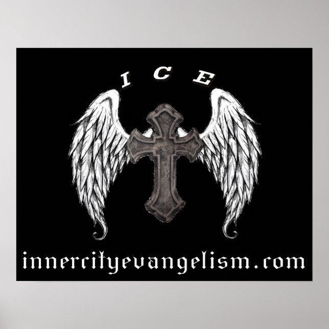 ICE Logo Poster (All profits to ICE Ministry) (Front)