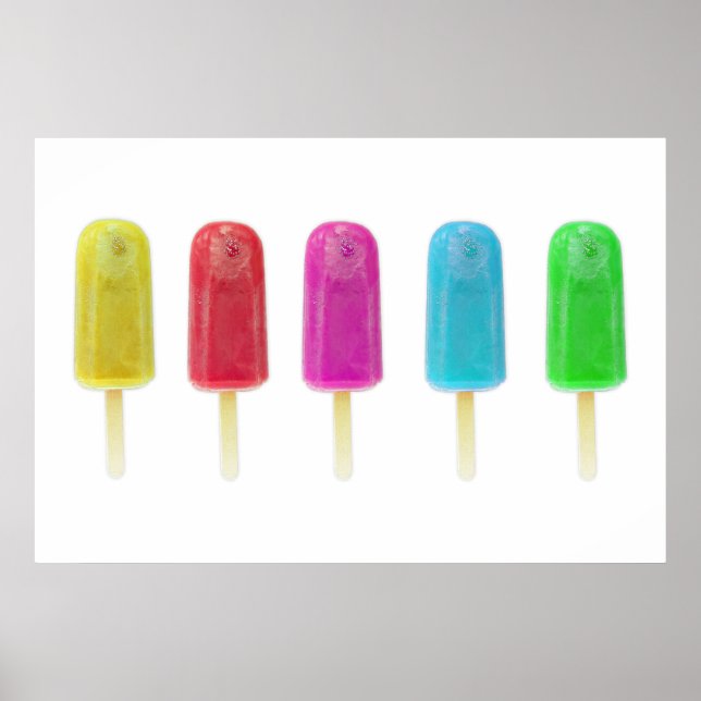 Ice Lollies Row Poster (Front)
