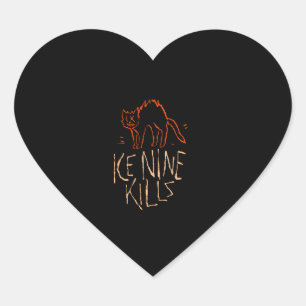 Ice Nine Kills – INK Halloween Cat Heart Sticker