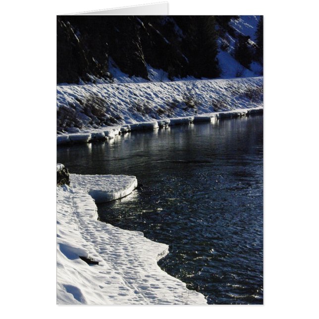 Ice on the Blackfoot Card (Front)