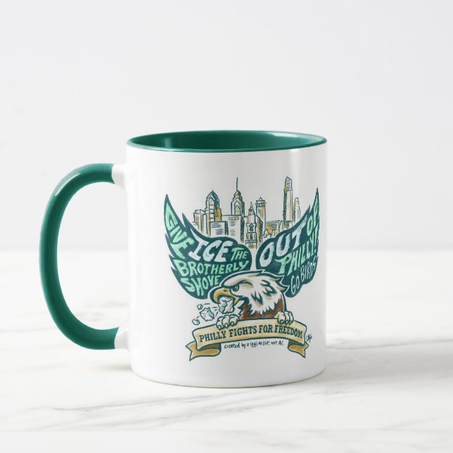 ICE Out / Go Birds Mug (Left)