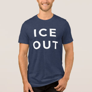 ICE OUT. Protest Statement Shirt   Bold