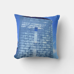 Ice Palace at Carnaval de Quebec, Canada Cushion