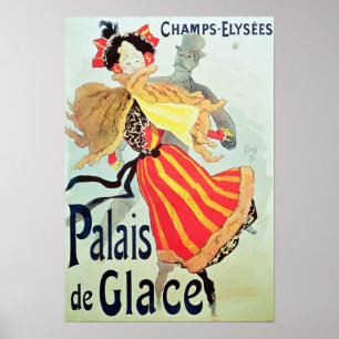 Ice Palace', Champs Elysees, Paris, 1893 Poster