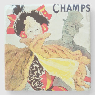 Ice Palace', Champs Elysees, Paris, 1893 Stone Coaster