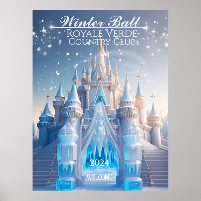Ice Palace/Winter Ball/ Poster (Front)
