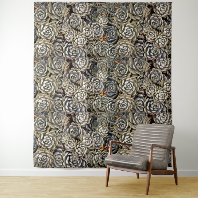 Ice plant mania tapestry (In Situ)