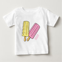 Ice pop cartoon illustration 