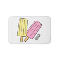 Ice pop cartoon illustration